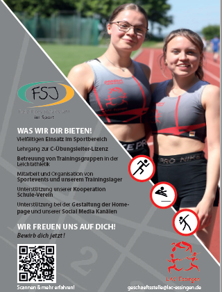 Freiwilliges soziales Jahr -Sport beim LAC Essingen 