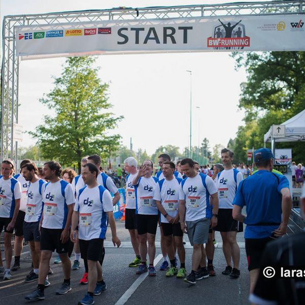 DEE-AOK Firmenlauf Stuttgart am 9. Mai 2018