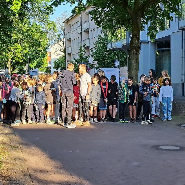 Aufregung vor dem Start