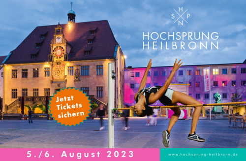 Internationales Hochsprungmeeting Heilbronn: Kartenvorverkauf startet