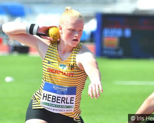 U18-EM Tag 1 | Antonia Heberle souverän im Finale